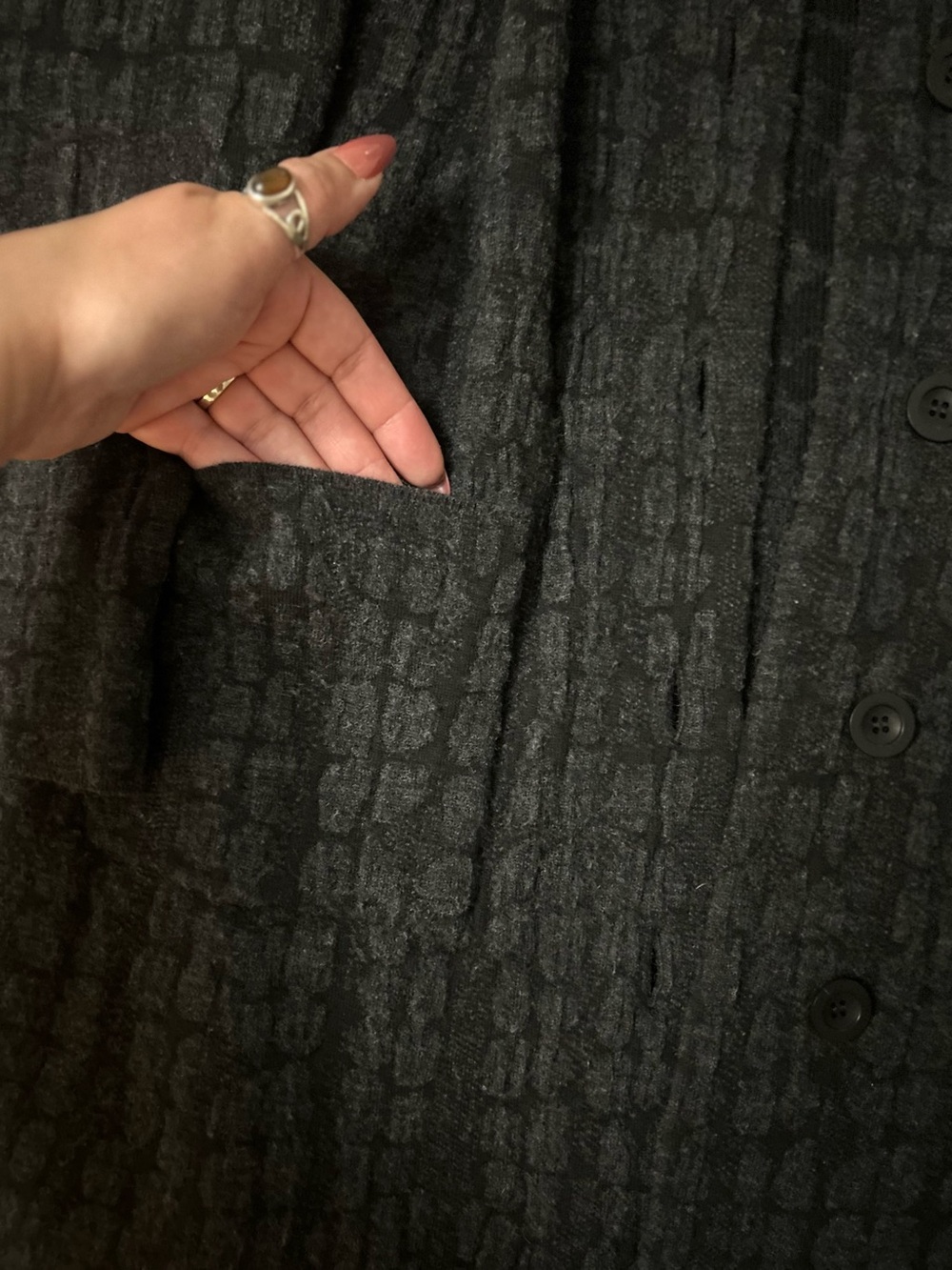 Eileen Fisher Wool Blend Cardigan - Picture 5 of 10
